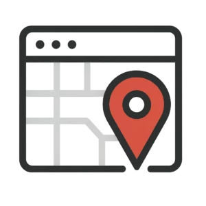 Image qui permet de démontrer que l'on parle d'une localisation géographique